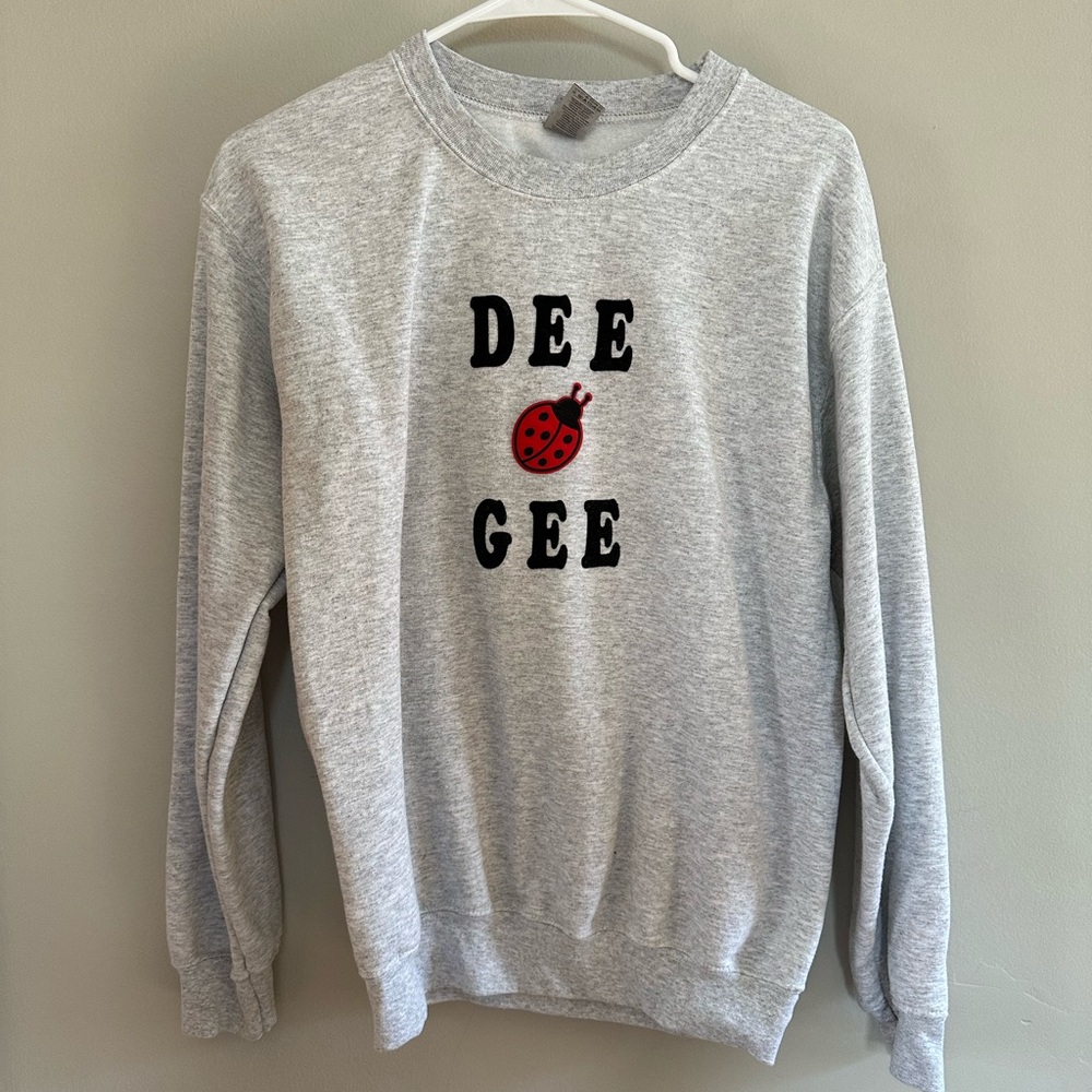 Grey Delta Gamma Crewneck Sweatshirt